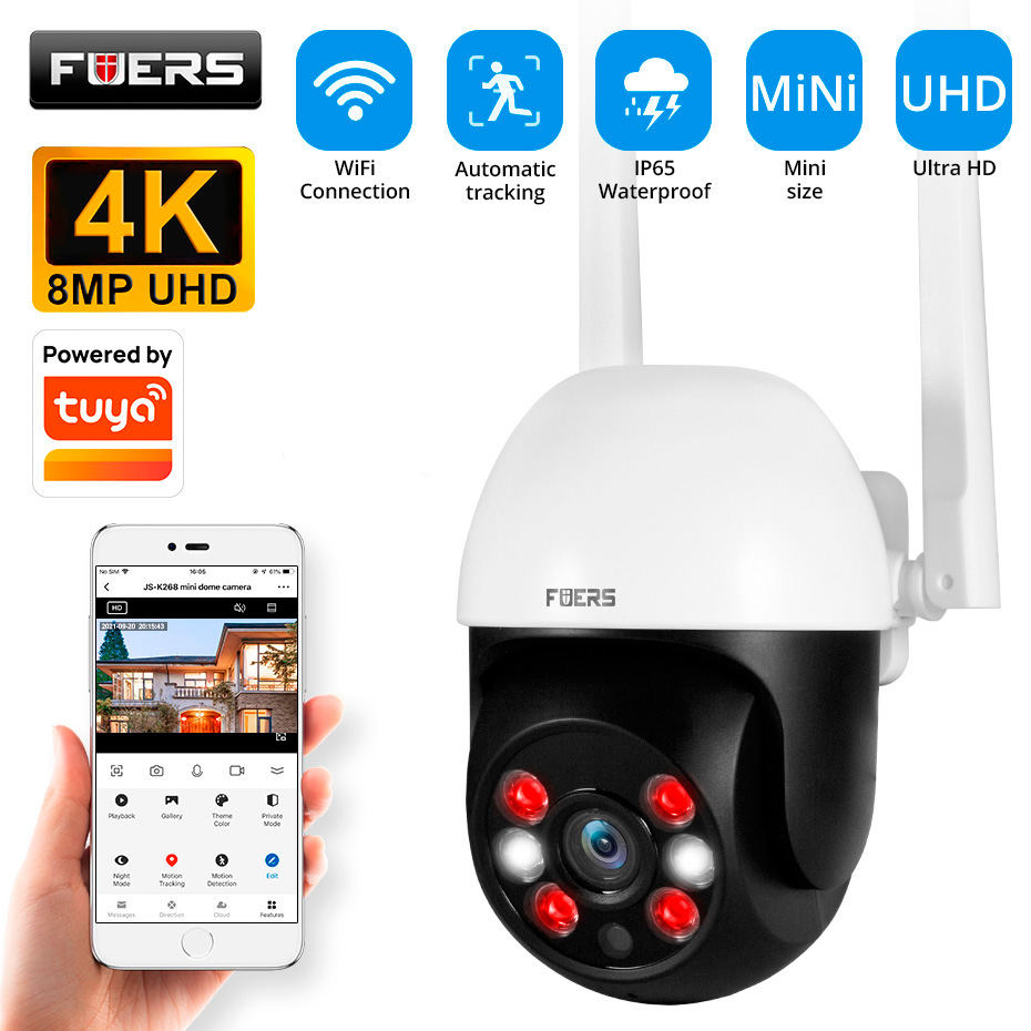 Smart Home Imou - كاميرا IP خارجية من Fuers بدقة