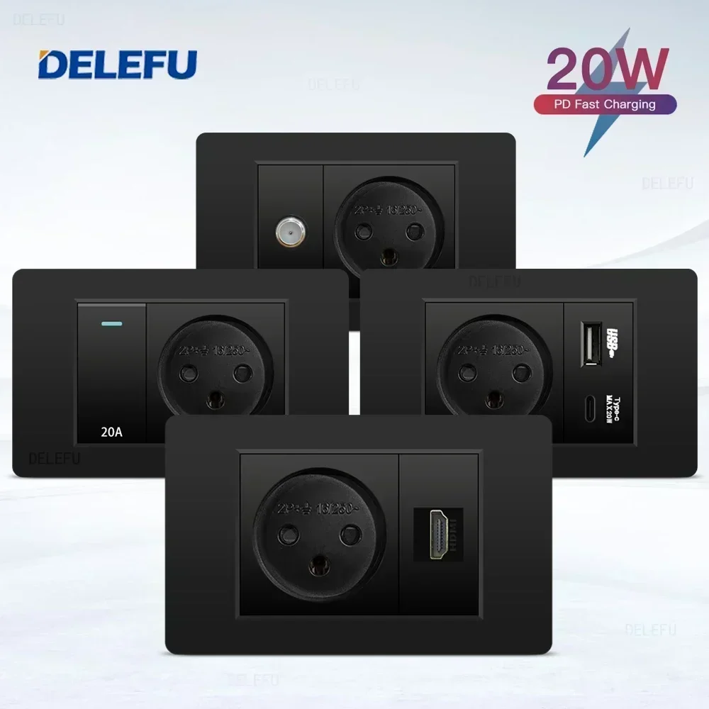 Smart Home For Pc - DELEFU الأسود المانع الكمبيوتر إسرائيل USB