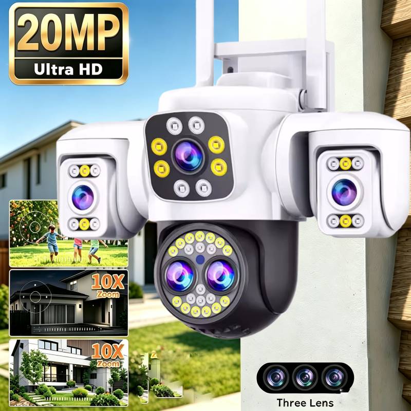 Smart Home Os - كاميرا مراقبة واي فاي بدقة 20