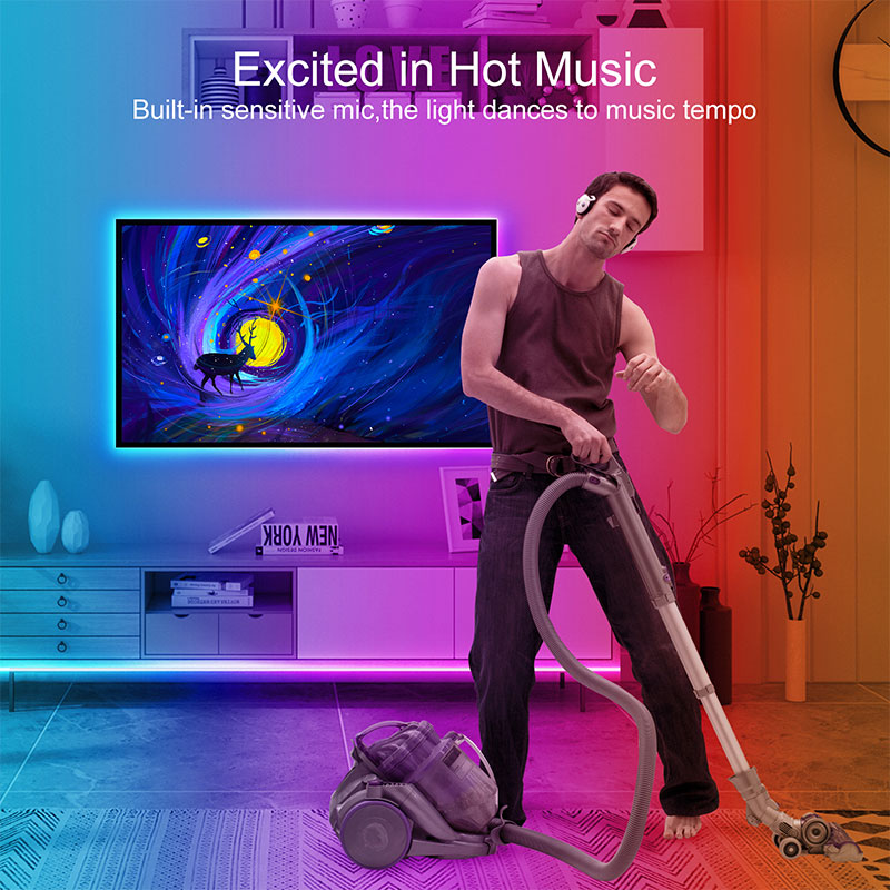 Smart Power Strip - شريط إضاءة LED ذكي RGB من