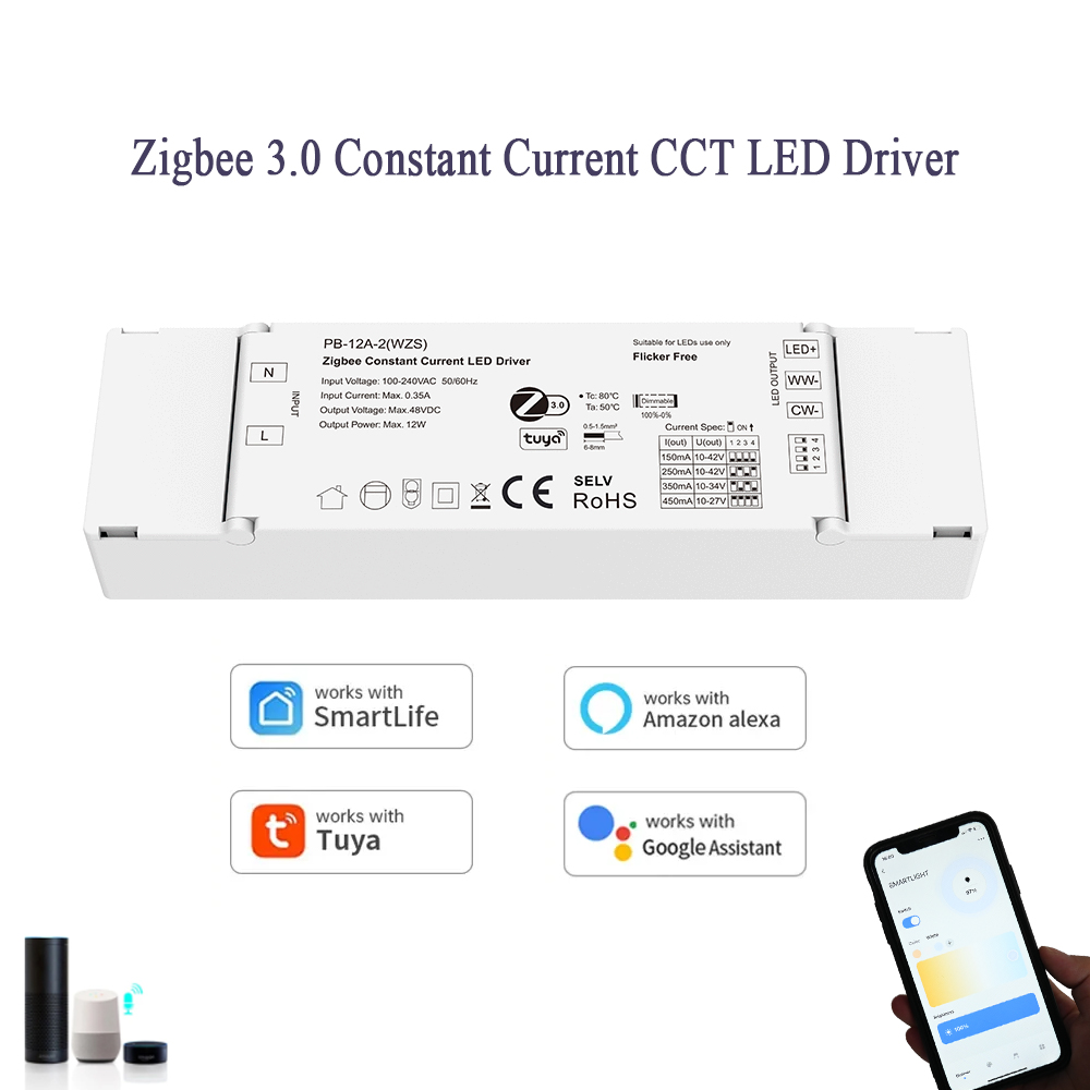 Smart Power Strip - TUYA زيجبي تيار مستمر CCT LED