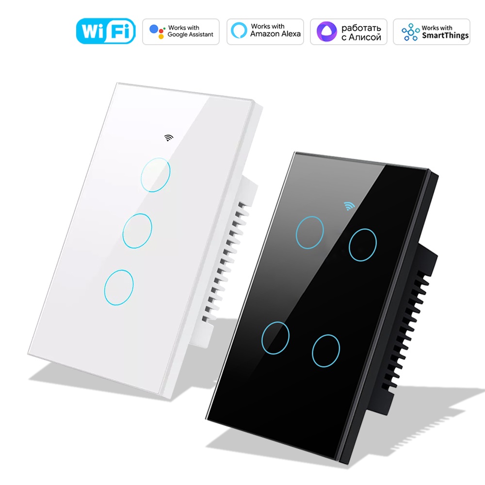 Smart Home Touchscreen Control Panel - مفتاح إضاءة ذكي يعمل باللمس بتقنية