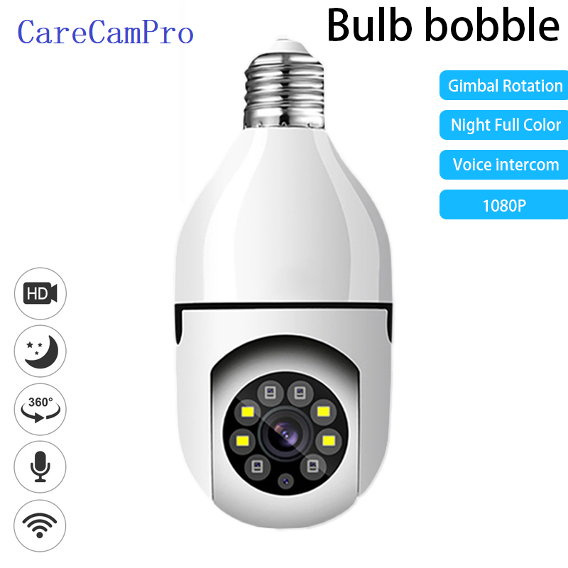 Smart Home Elements - كاميرا مراقبة CareCamPro مع رؤية ليلية