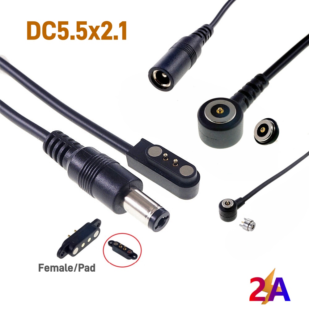 Smart Power Strip - المغناطيسي 5.5 مللي متر x 2.1
