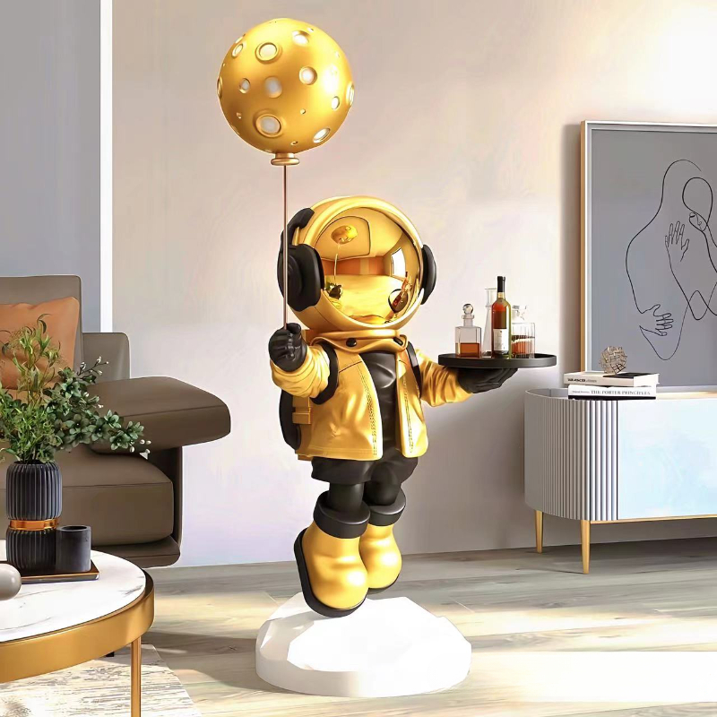 Smart Home Decor - زخارف تخزين كبيرة الحجم لرائد الفضاء