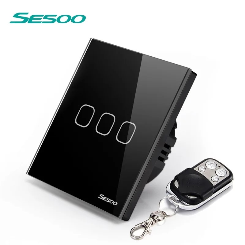 مفتاح لمس عن بعد من SESOO ، لو - مراجعة Smart Home Touchscreen Control Panel وسعره