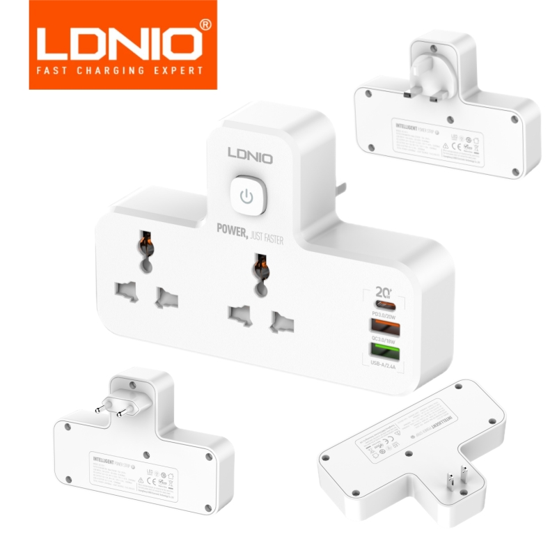 LDNIO قطاع الطاقة التوصيل 2500 - مراجعة Smart Power Strip وسعره