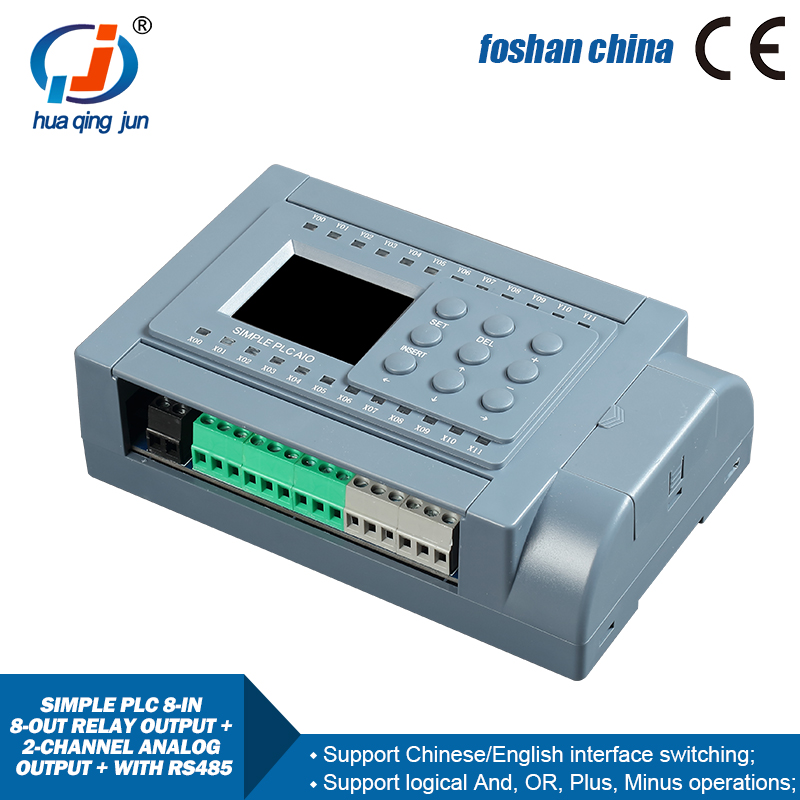 Huaqingjun 8-in 8-out Relay Ou - مراجعة Smart Home With Plc وسعره