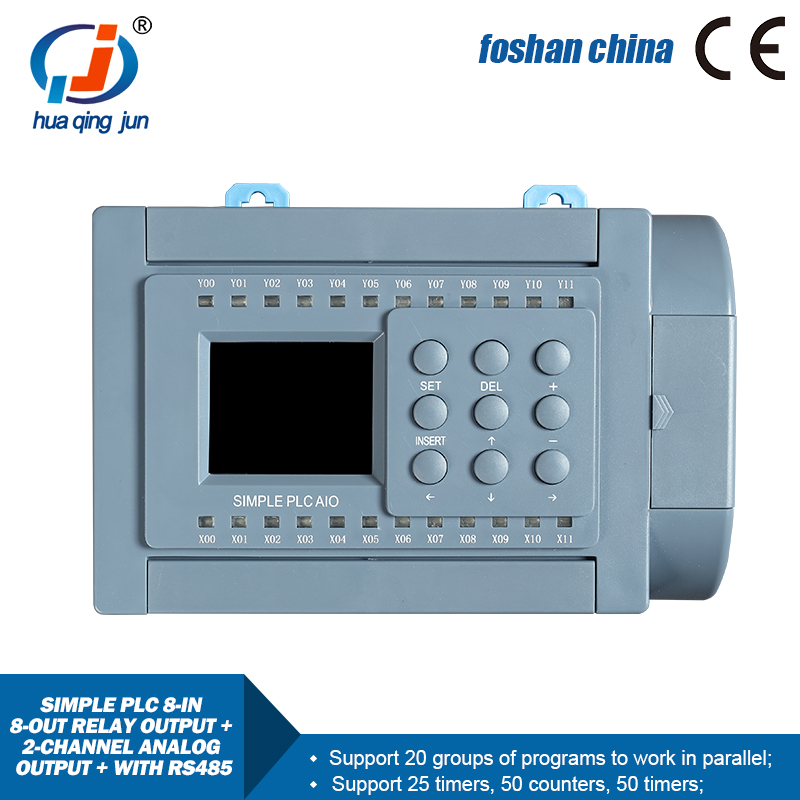 Huaqingjun 8-in 8-out Relay Ou - مراجعة Smart Home With Plc وسعره