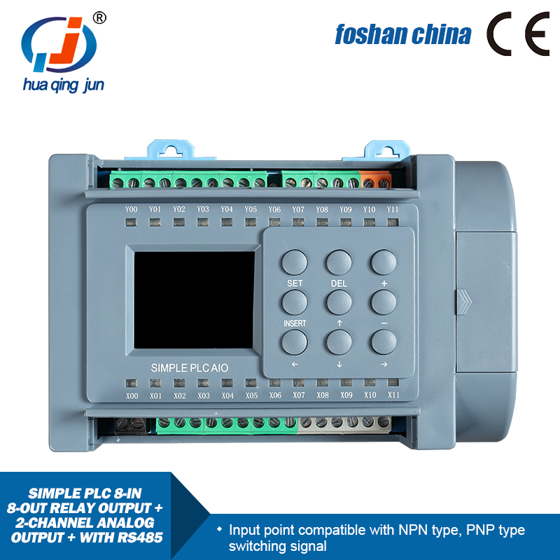 Huaqingjun 8-in 8-out Relay Ou - مراجعة Smart Home With Plc وسعره
