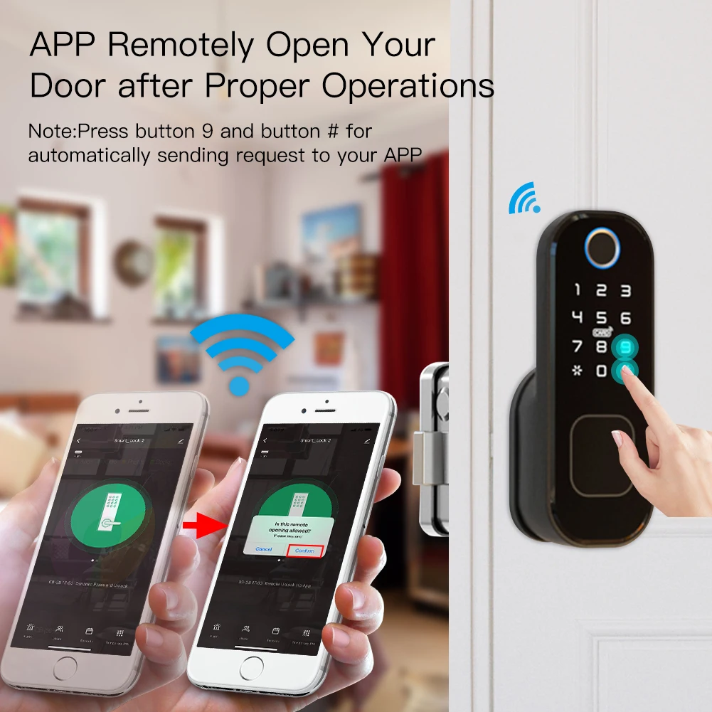 MOES WiFi Tuya قفل ذكي قفل الب - مراجعة Smart Home Web وسعره