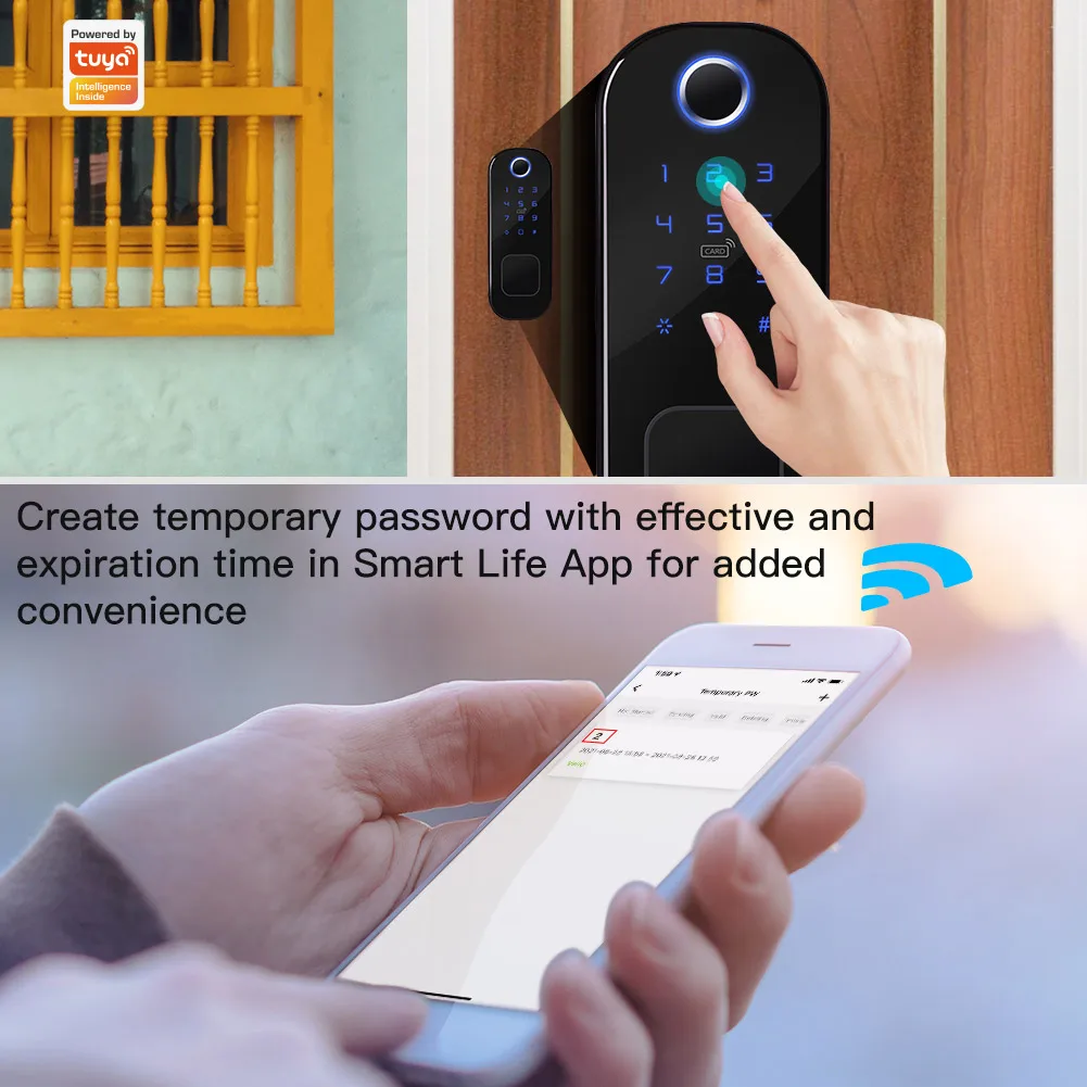 MOES WiFi Tuya قفل ذكي قفل الب - مراجعة Smart Home Web وسعره