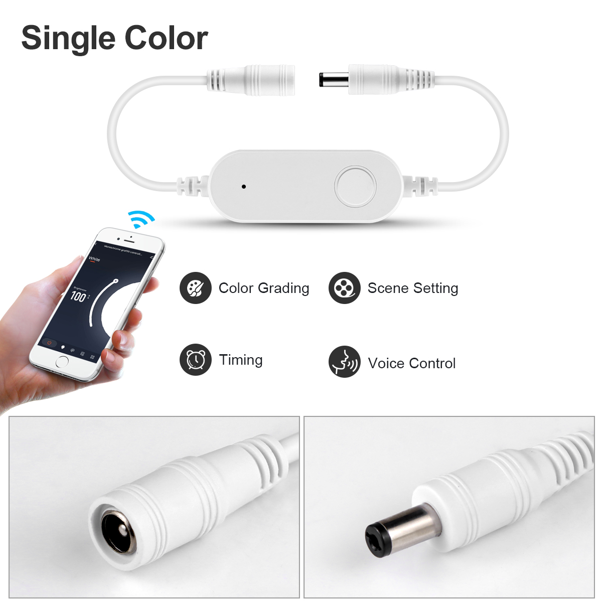 RGB وحدة تحكم بشريط ليد ، منزل - مراجعة Smart Power Strip وسعره
