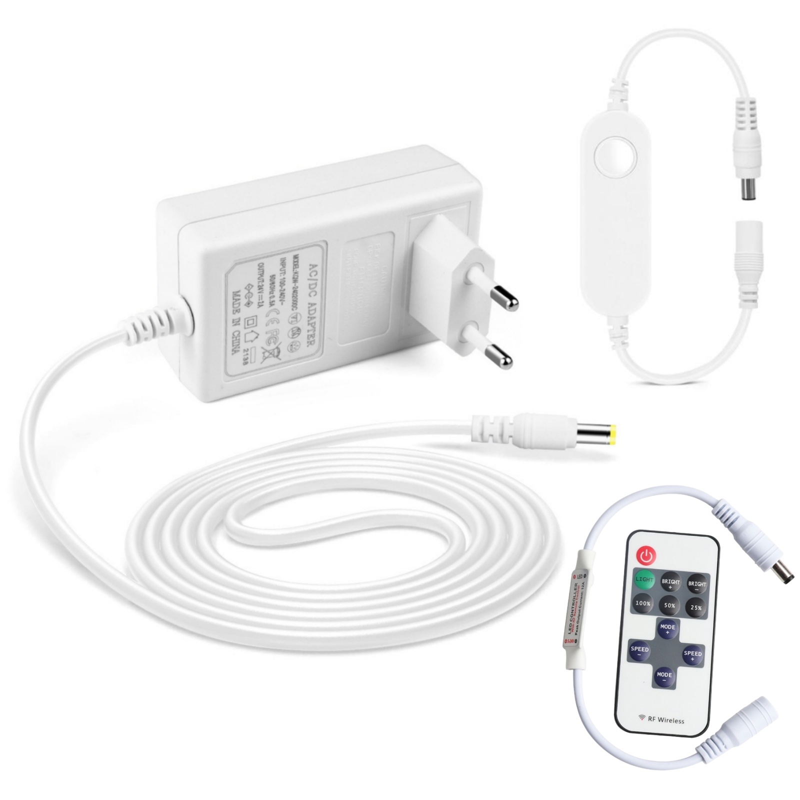 Tuya LED قطاع تحكم صغير 11Key  - مراجعة Smart Power Strip وسعره