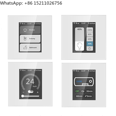 Lanbon L8 LCD تعمل باللمس لوحة - مراجعة Smart Home Touchscreen Control Panel وسعره