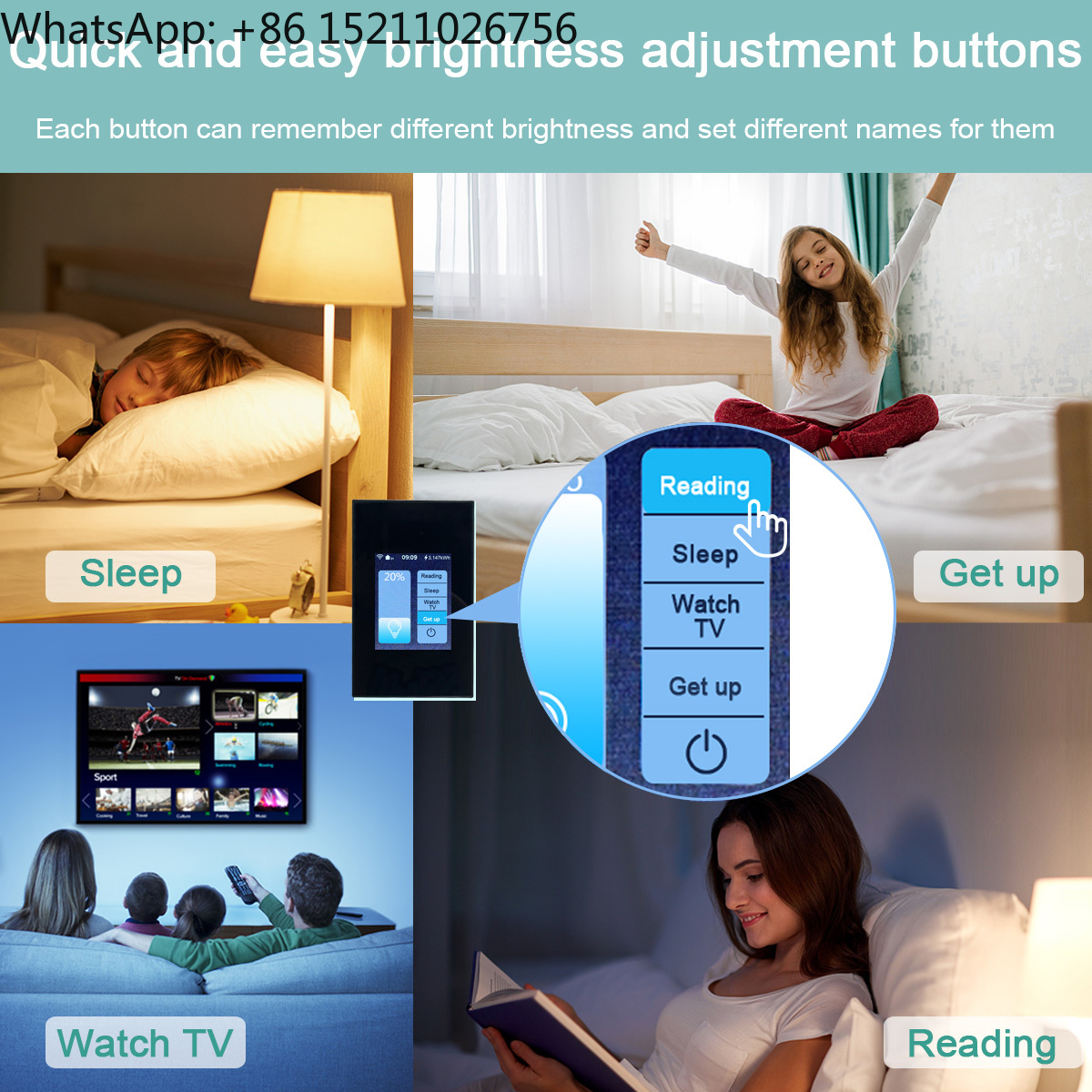 Lanbon L8 LCD تعمل باللمس لوحة - مراجعة Smart Home Touchscreen Control Panel وسعره