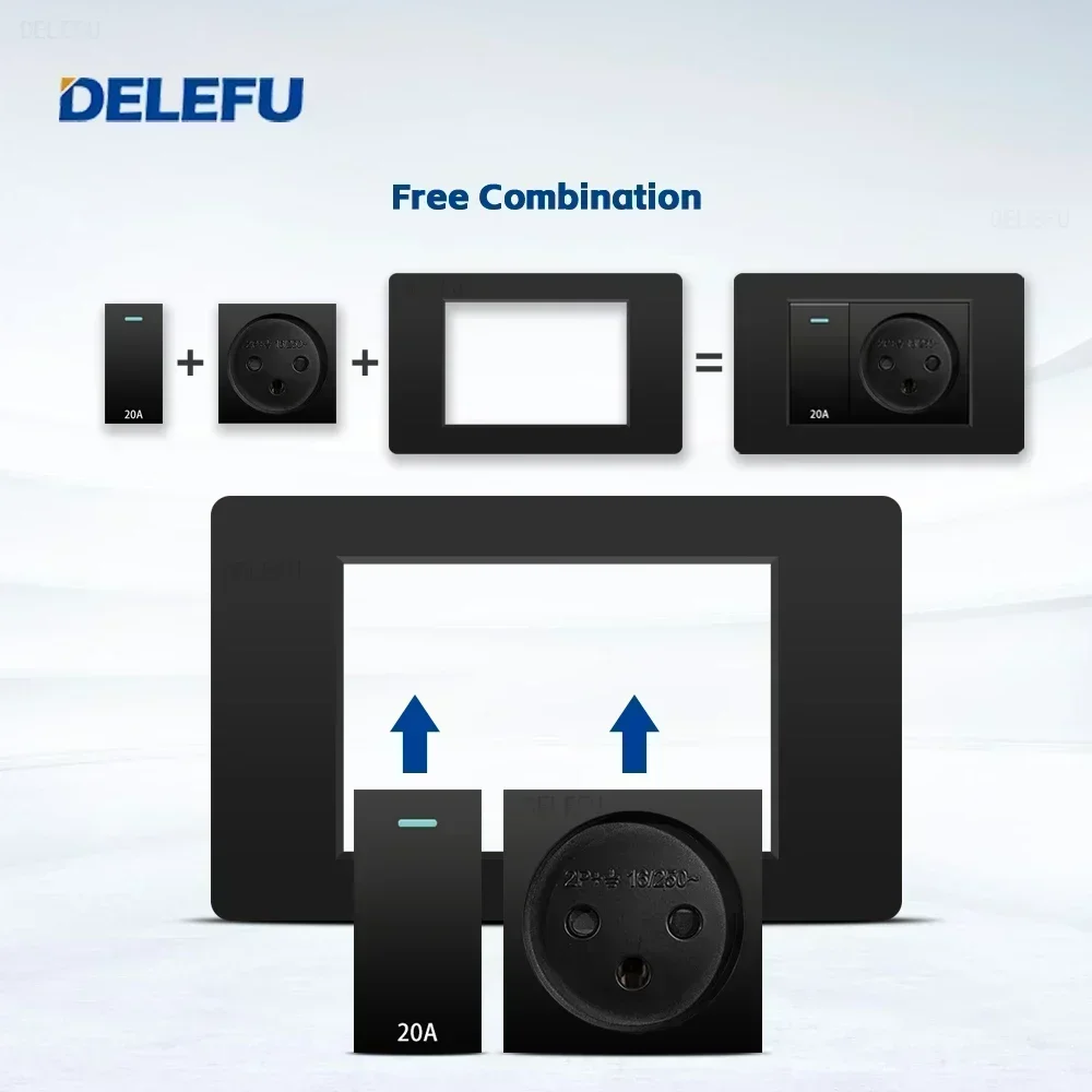DELEFU الأسود المانع الكمبيوتر - مراجعة Smart Home For Pc وسعره