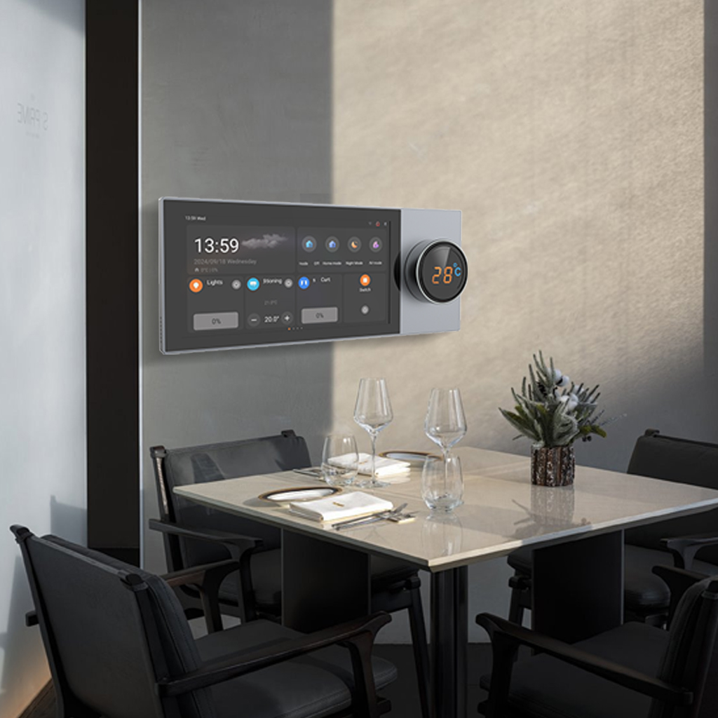 لوحة تحكم ذكية متعددة الوظائف  - مراجعة Smart Home Touchscreen Control Panel وسعره