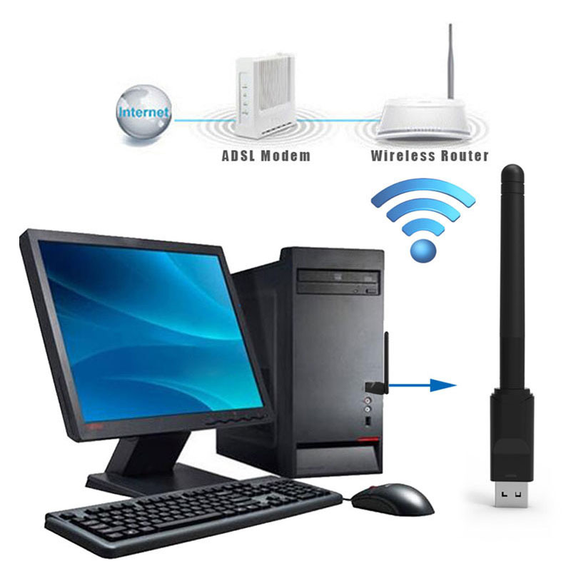 محول واي فاي USB طراز RT5370 ب - مراجعة Smart Home For Pc وسعره