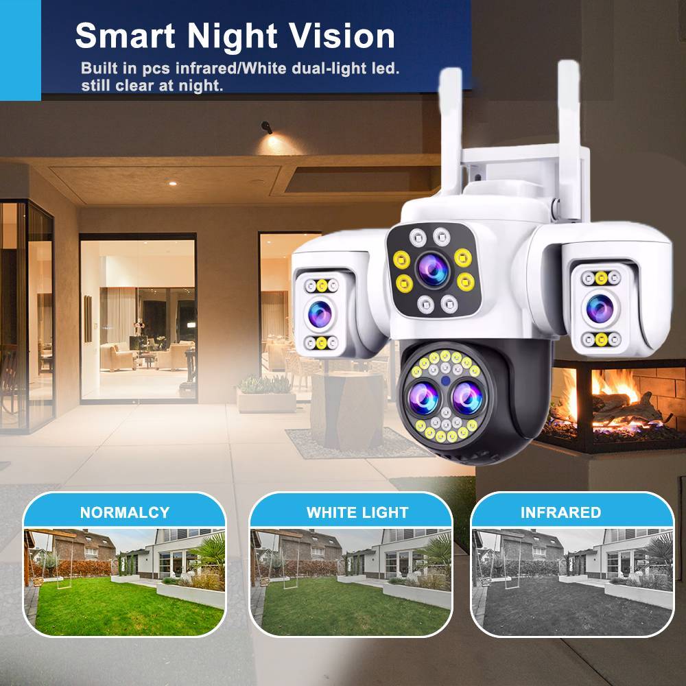كاميرا مراقبة واي فاي بدقة 20  - مراجعة Smart Home Os وسعره