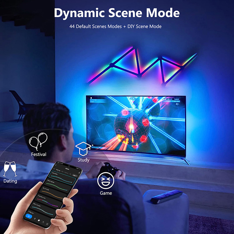مصباح حائط RGB ذكي، شريط إضاءة - مراجعة Smart Home Decor وسعره
