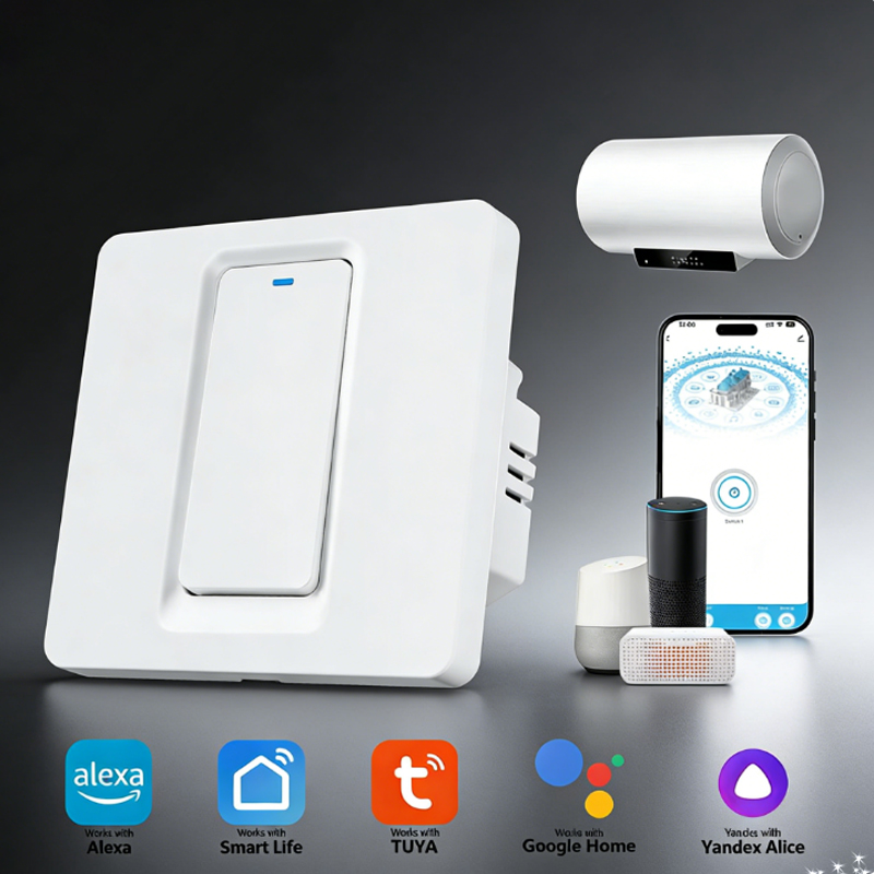 مفتاح سخان المياه الذكي/واي فا - مراجعة Smart Home Web وسعره