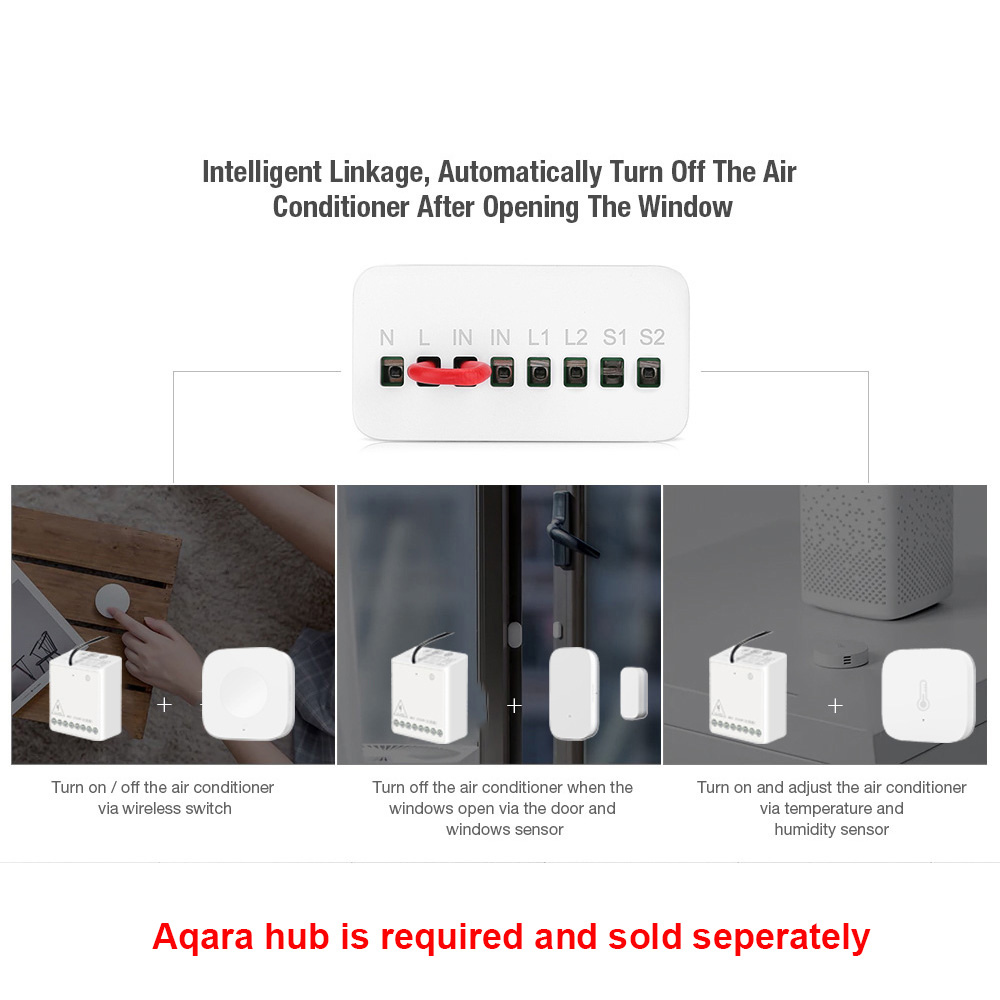 Aqara اتجاهين وحدة التحكم التت - مراجعة Smart Home Os وسعره