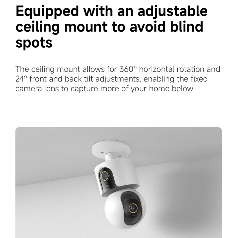 كاميرا شاومي الذكية C500 نسخة  - مراجعة Smart Home Xiaomi Devices وسعره