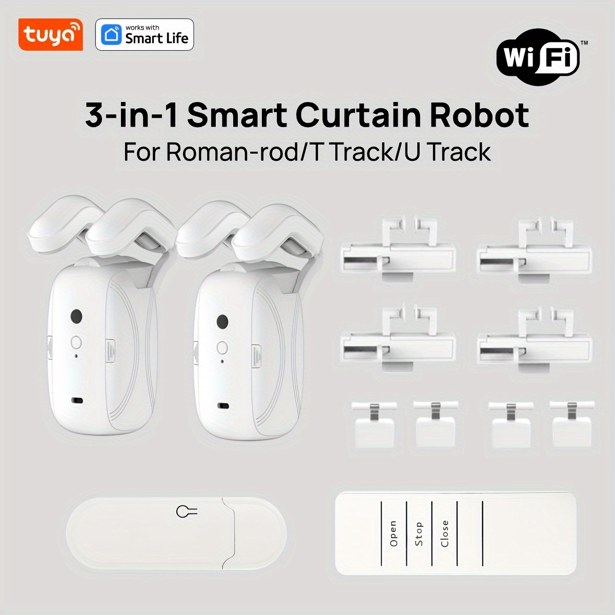 روبوت ستائر ذكي من تويا يعمل ب - مراجعة Smart Home Web وسعره