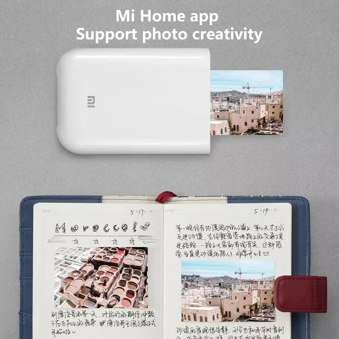 طابعة صور محمولة من شاومي مي،  - مراجعة Smart Home Png وسعره