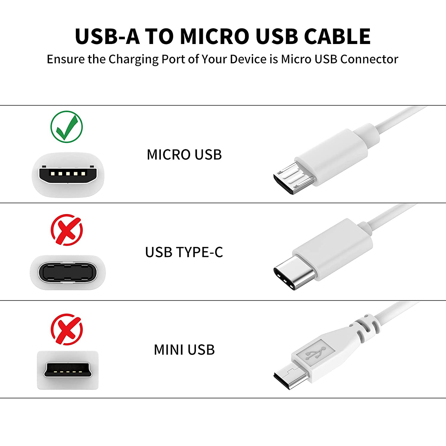 كابل تمديد ميكرو USB 3 ~ 13 مت - مراجعة Smart Home Xiaomi Devices وسعره