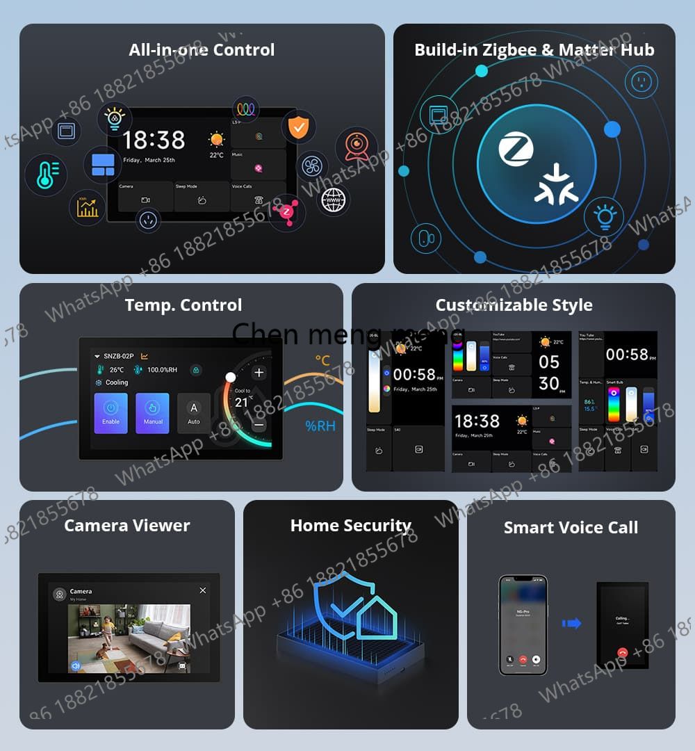 لوحة تحكم ذكية للمنزل NSPanel  - مراجعة Smart Home Touchscreen Control Panel وسعره