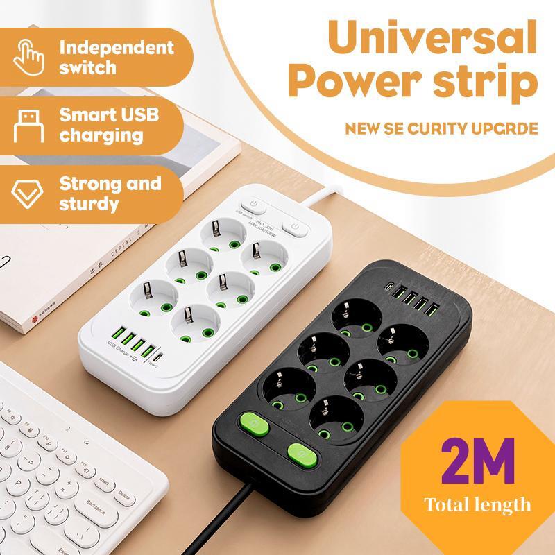 شريط طاقة ذكي بـ 6 مقابس وكابل - مراجعة Smart Power Strip وسعره