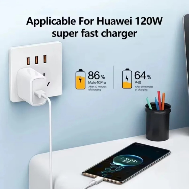 كابل شحن فائق السرعة 120 واط 1 - مراجعة Smart Home Xiaomi Devices وسعره