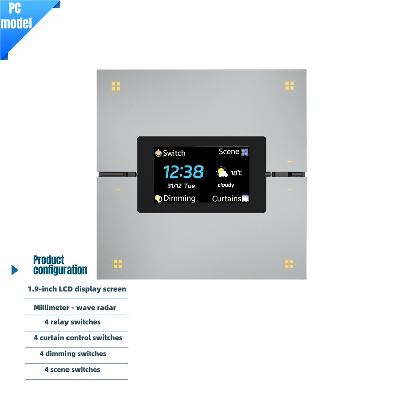 مفتاح ذكي PC موديل M9Pro Tuya  - مراجعة Smart Home For Pc وسعره