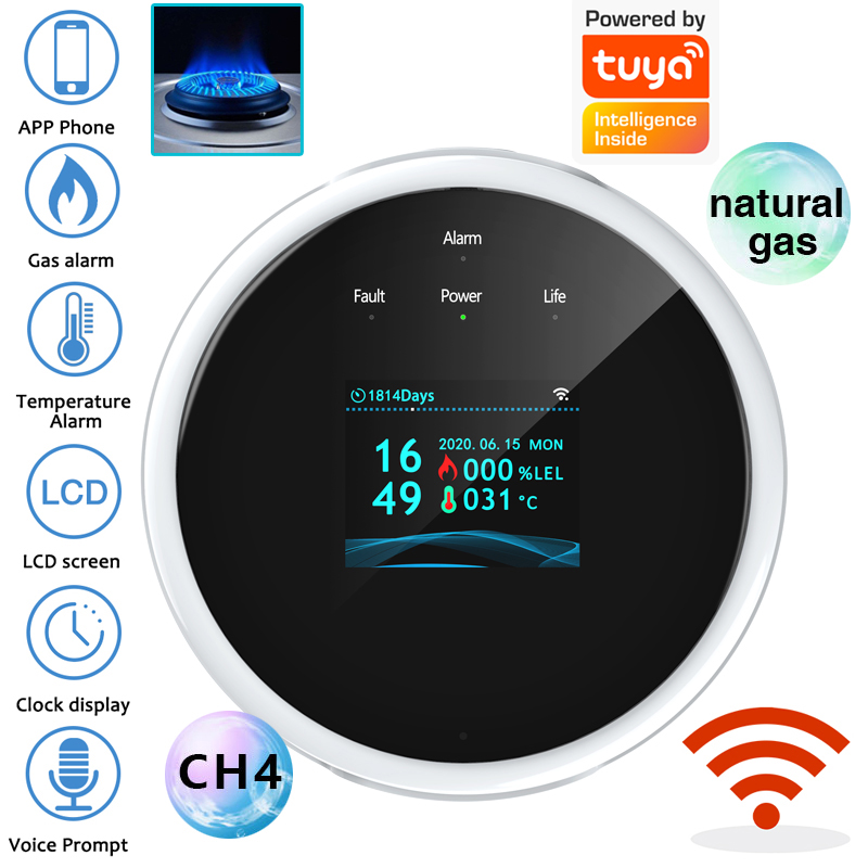 جهاز استشعار إنذار الغاز بتقني - مراجعة Smart Home Web وسعره