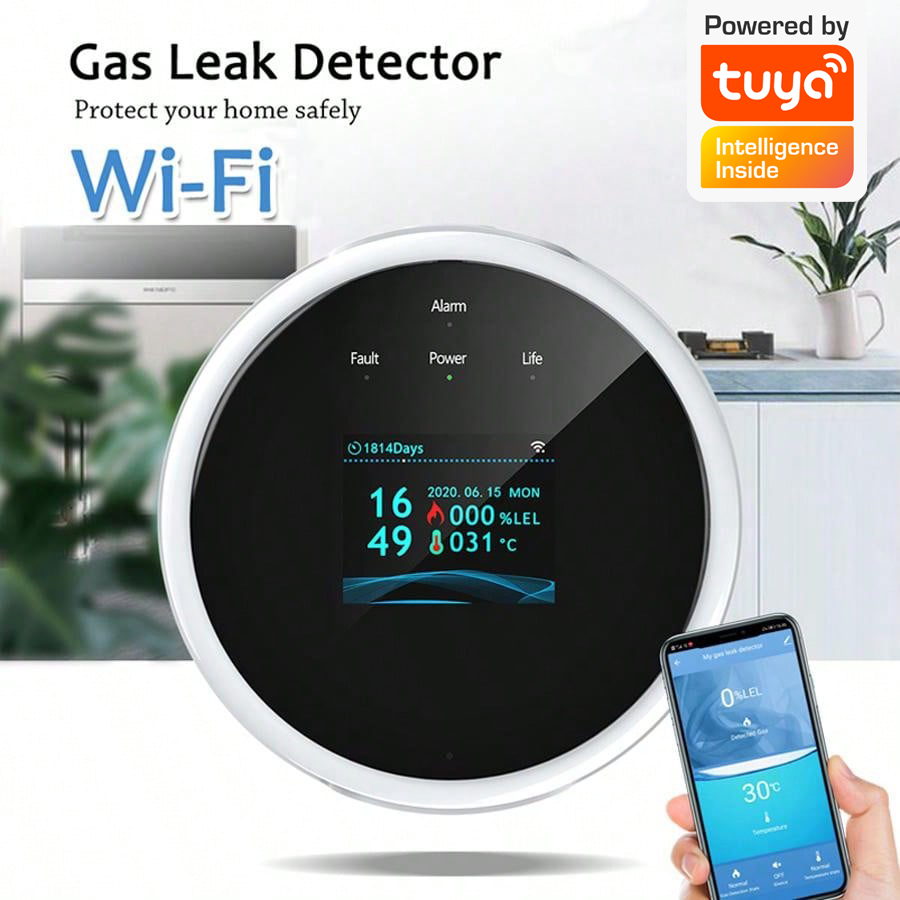 جهاز استشعار إنذار الغاز بتقني - مراجعة Smart Home Web وسعره