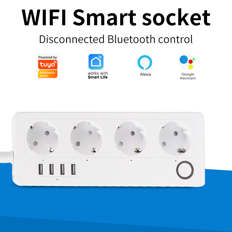 مقبس سلك تمديد ذكي من six wgh  - مراجعة Smart Power Strip وسعره
