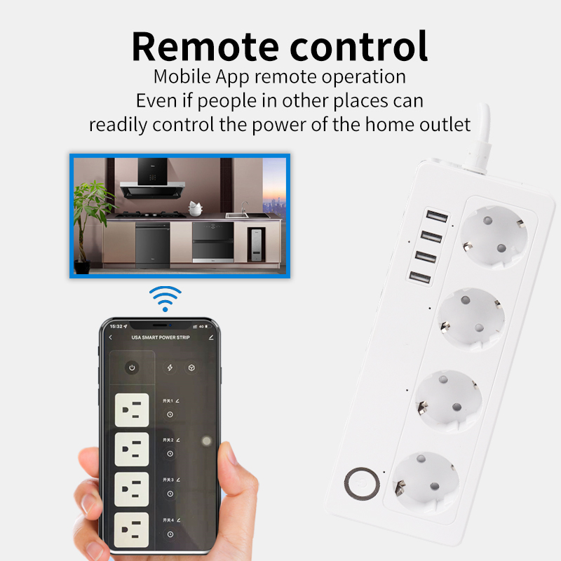 مقبس سلك تمديد ذكي من six wgh  - مراجعة Smart Power Strip وسعره