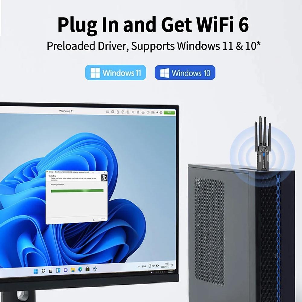 محول واي فاي 6 يو إس بي 3.0 بس - مراجعة Smart Home For Pc وسعره