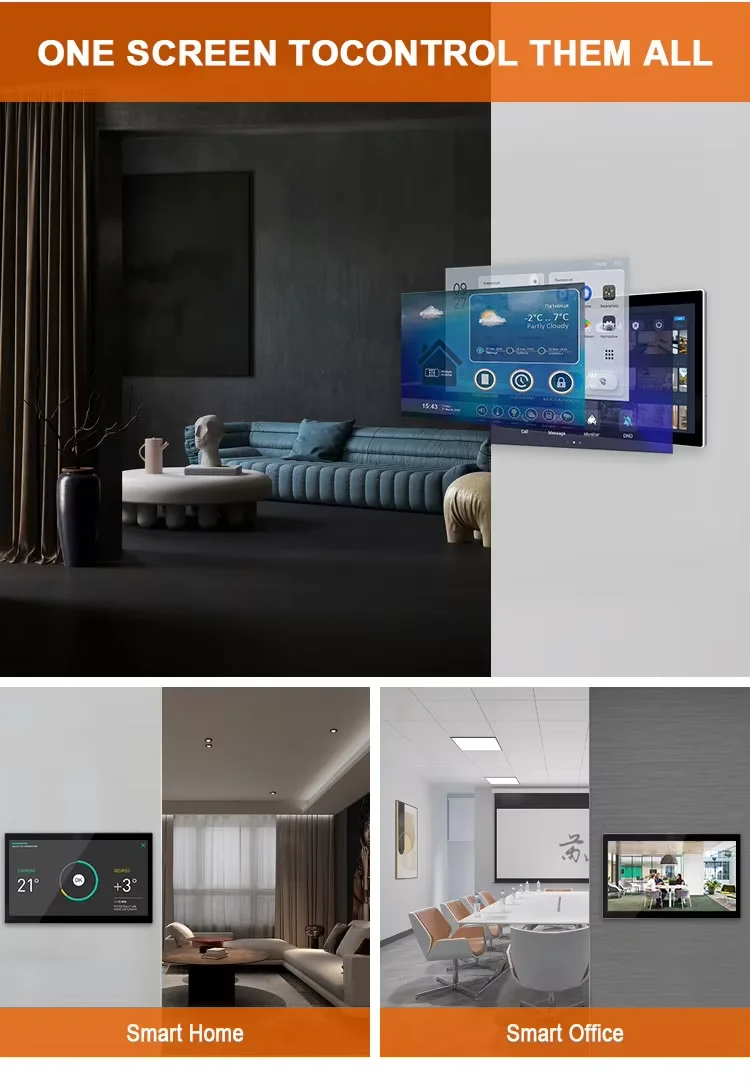 لوحة تحكم ذكية جديدة للمنزل مق - مراجعة Smart Home Touchscreen Control Panel وسعره