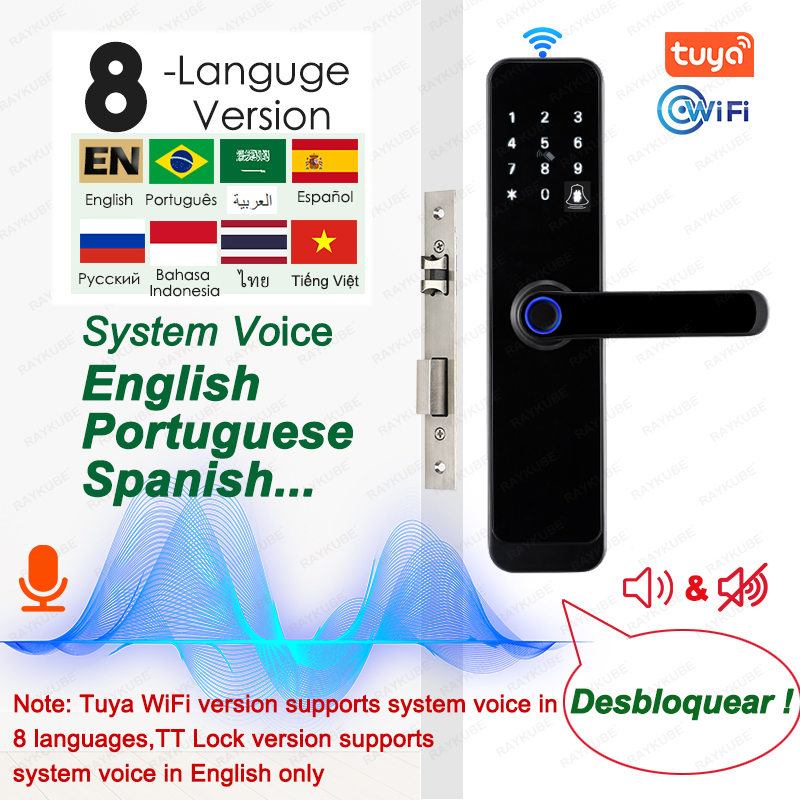 RAYKUBE K8 قفل الباب الذكي TTl - مراجعة Smart Home Imou وسعره