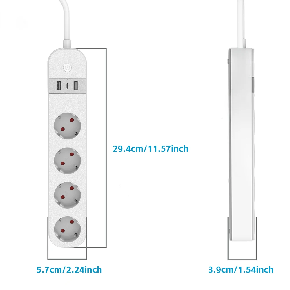 شريط طاقة ذكي من BORUIDAPLS بق - مراجعة Smart Power Strip وسعره