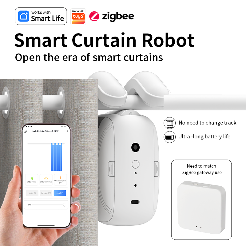 زيجبي الذكية الستار سائق روبوت - مراجعة Smart Home Elements وسعره