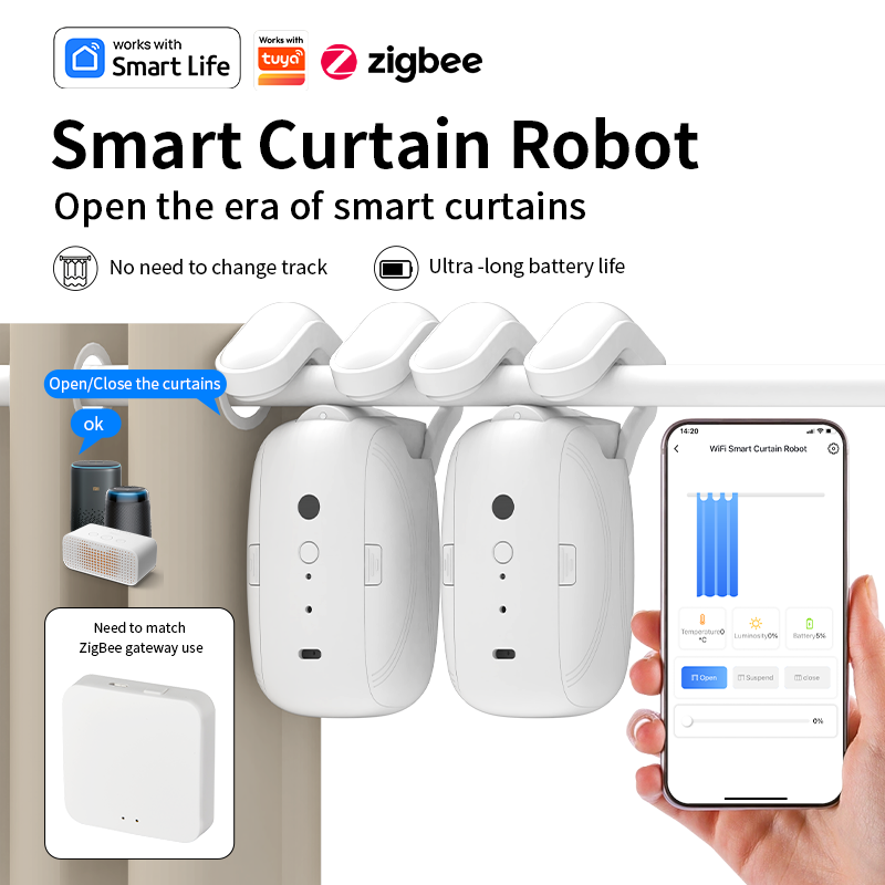 زيجبي الذكية الستار سائق روبوت - مراجعة Smart Home Elements وسعره