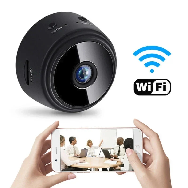 A9 واي فاي كاميرا صغيرة مسجل ف - مراجعة Smart Home Os وسعره