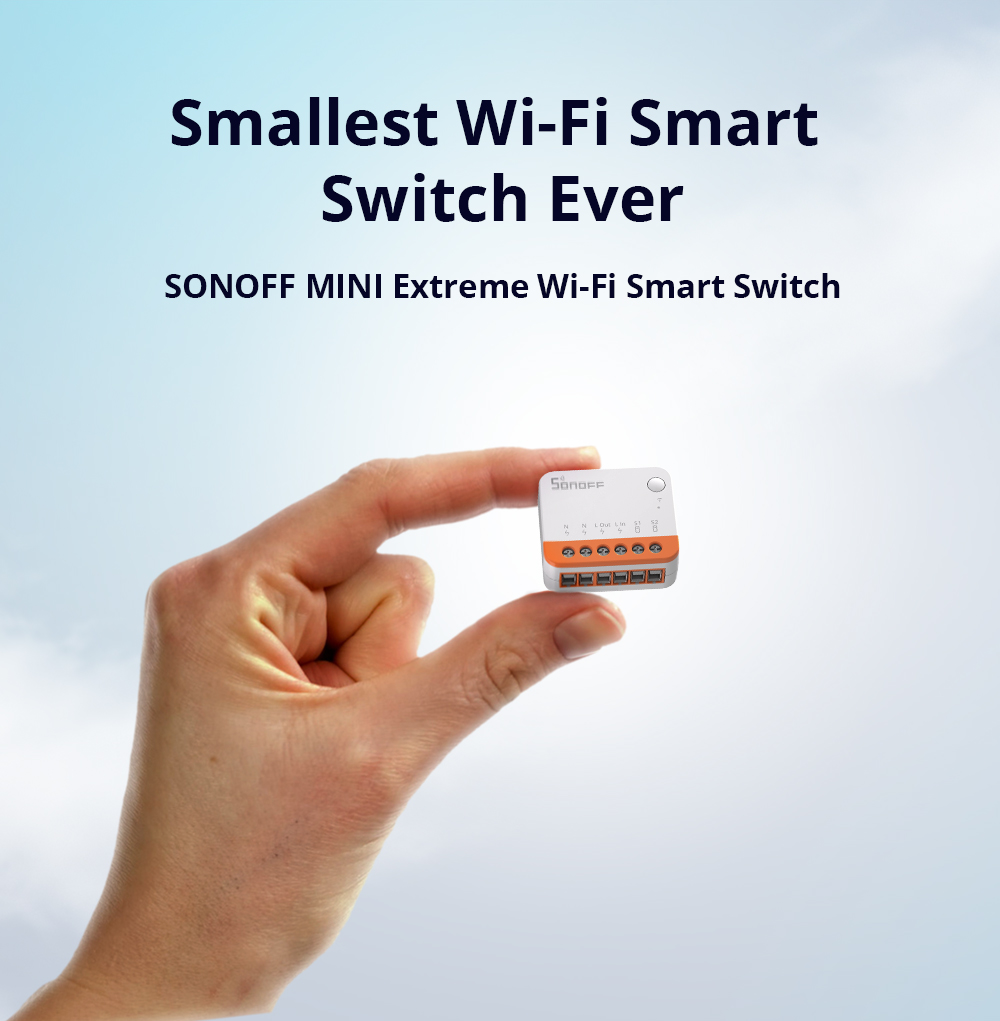 مفتاح ذكي واي فاي Sonoff Mini  - مراجعة Smart Home Web وسعره